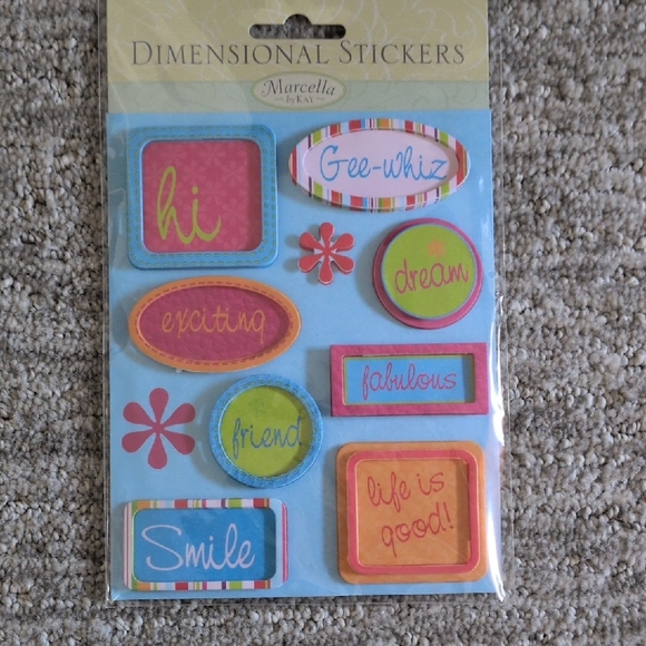 Colorful Scrapbook Sticker Collection - Picture 8 of 10